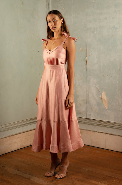 Saint Armont Ella Maxi Dress - Pink Clay